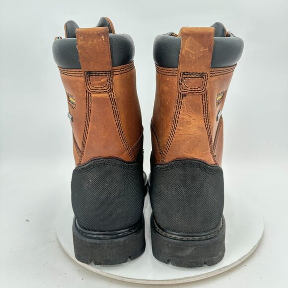 Lacrosse Men Size 11.5 Brown Metatarsal Composite Toe Highwall 8" Miners Boot - Picture 5 of 11